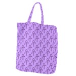 Prince love Symbol Giant Grocery Zipper Tote