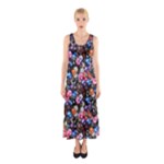 d20 Dice Sleeveless Maxi Dress