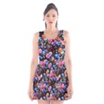 d20 Dice Scoop Neck Skater Dress