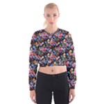 d20 Dice Cropped Sweatshirt