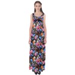 d20 Dice Empire Waist Maxi Dress