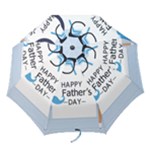 hipster happy Fathers Day  Folding Umbrella