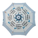 hipster happy Fathers Day  Golf Umbrella