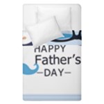 hipster happy Fathers Day  Duvet Cover Double Side (Single Size)