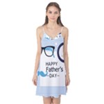 hipster happy Fathers Day  Camis Nightgown 