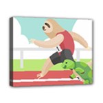 Sloth Race Canvas 10  x 8  (Stretched)