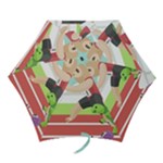 Sloth Race Mini Folding Umbrella