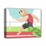 Sloth Race Deluxe Canvas 14  x 11  (Stretched)