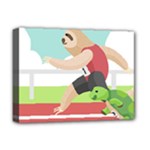 Sloth Race Deluxe Canvas 16  x 12  (Stretched) 