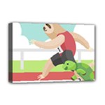 Sloth Race Deluxe Canvas 18  x 12  (Stretched)