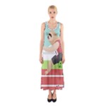 Sloth Race Sleeveless Maxi Dress