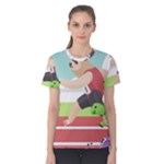 Sloth Race Women s Cotton Tee