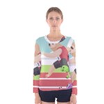 Sloth Race Women s Long Sleeve Tee