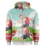 Sloth Race Men s Zipper Hoodie