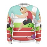 Sloth Race Men s Sweatshirt