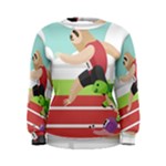 Sloth Race Women s Sweatshirt