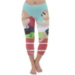 Sloth Race Capri Winter Leggings 