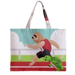 Sloth Race Zipper Mini Tote Bag