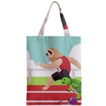 Sloth Race Zipper Classic Tote Bag