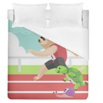 Sloth Race Duvet Cover (Queen Size)