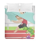 Sloth Race Duvet Cover Double Side (Full/ Double Size)