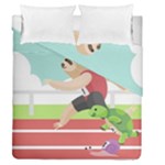 Sloth Race Duvet Cover Double Side (Queen Size)