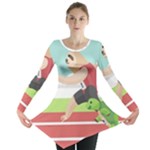 Sloth Race Long Sleeve Tunic 