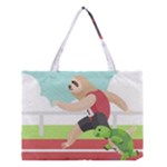 Sloth Race Medium Tote Bag