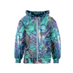 Iridescent Kids  Zipper Hoodie