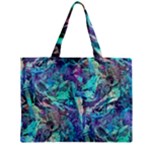 Iridescent Zipper Mini Tote Bag