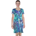 Iridescent Short Sleeve Nightdress