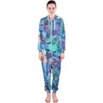 Iridescent Hooded Jumpsuit (Ladies)