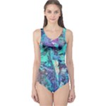 Iridescent One Piece Swimsuit