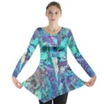 Iridescent Long Sleeve Tunic 