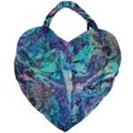 Iridescent Giant Heart Shaped Tote