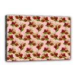 vintage strawberries Canvas 18  x 12  (Stretched)