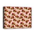 vintage strawberries Deluxe Canvas 16  x 12  (Stretched) 