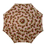 vintage strawberries Golf Umbrella