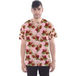 vintage strawberries Men s Sports Mesh Tee