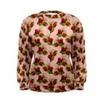 vintage strawberries Women s Sweatshirt