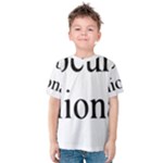 cryptocurrency millionaire Kids  Cotton Tee