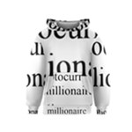 cryptocurrency millionaire Kids  Pullover Hoodie