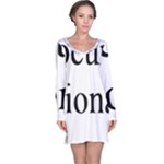 cryptocurrency millionaire Long Sleeve Nightdress