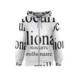 cryptocurrency millionaire Kids  Zipper Hoodie