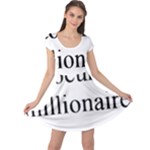 cryptocurrency millionaire Cap Sleeve Dress