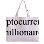 cryptocurrency millionaire Zipper Mini Tote Bag