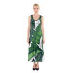 Banana Leaf Sleeveless Maxi Dress