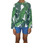 Banana Leaf Kids  Long Sleeve Swimwear