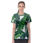 Banana Leaf Women s Sport Mesh Tee