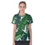 Banana Leaf Women s Cotton Tee